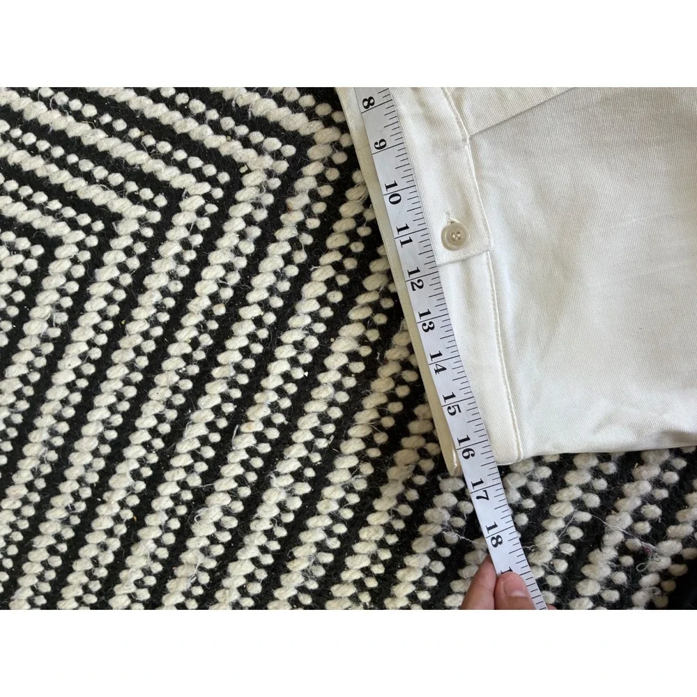 Calvin Klein Golf Mens White Straight Leg Trousers  Size 10 NEW
